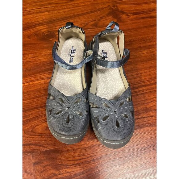 Sport By Jambu Jbu Magnolia Womens Round Mary Jane Shoes. Size 7.5 color gray - Picture 3 of 10